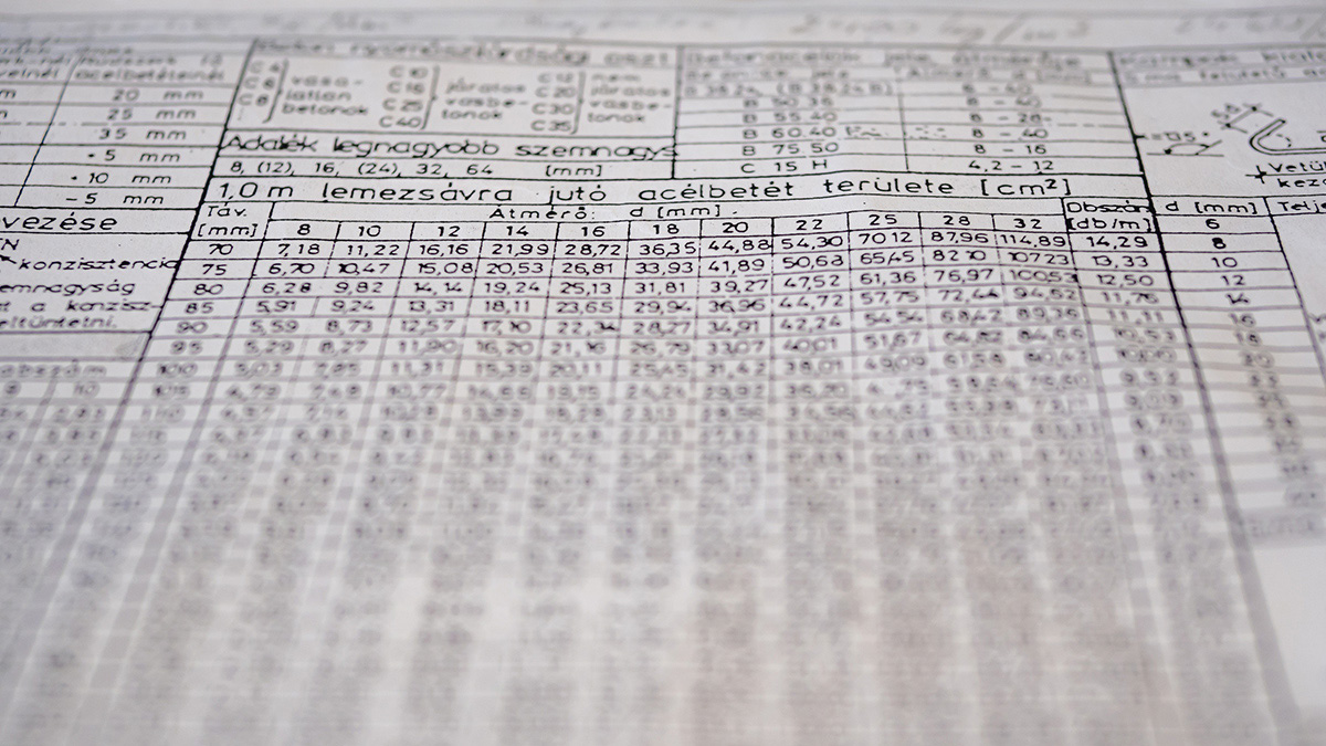 A nélkülözhetetlen segédlet: vastáblázat