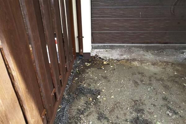 Vízelvezetés - hogyan ne 2