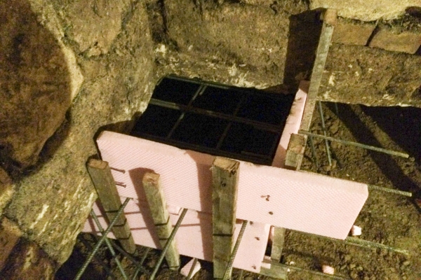 Zsaluzat készítése és vaselhelyezés