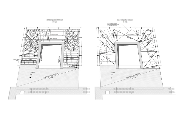 Lépcső tervezés - lépcsőkar vasalás